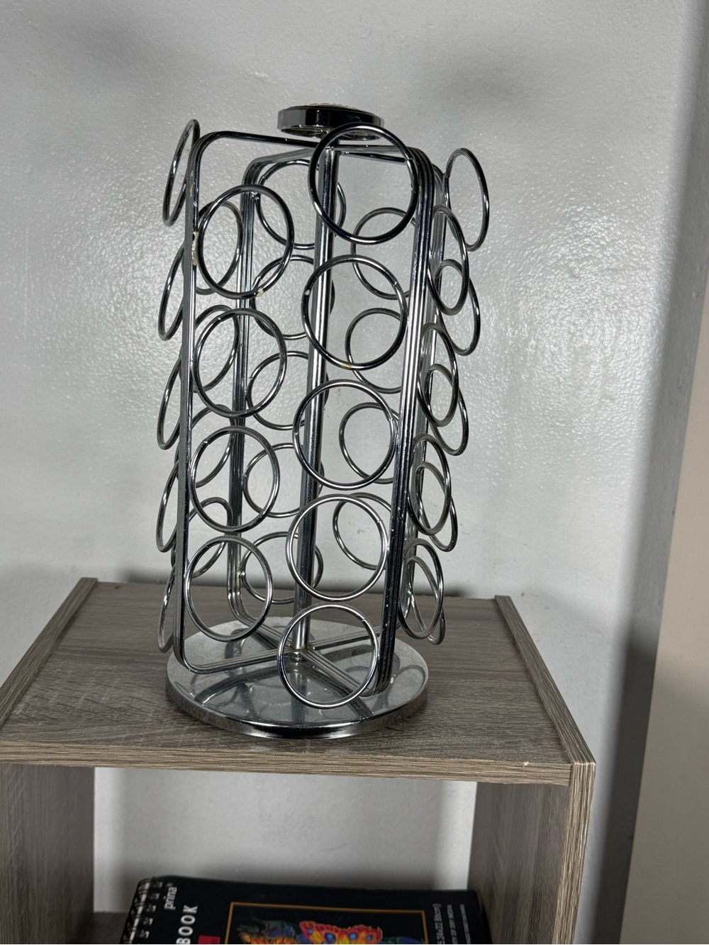 Keurig Chrome Rotating K-Cup Carousel Pod Holder